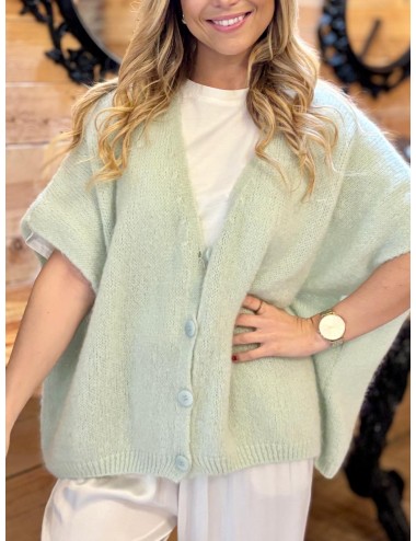 GILET BALIA VERT D'EAU