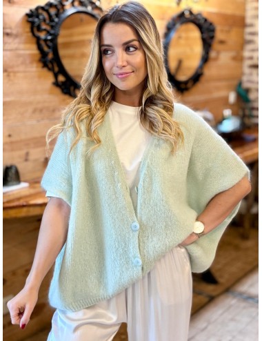 GILET BALIA VERT D'EAU
