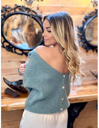 GILET BUTINE VERT