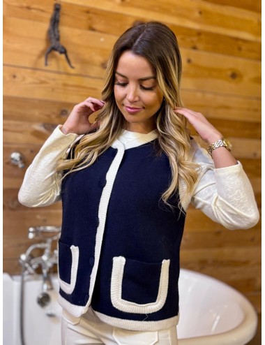 GILET SARTIANE MARINE