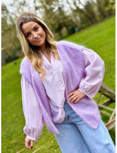 GILET BOLIAM LILAS