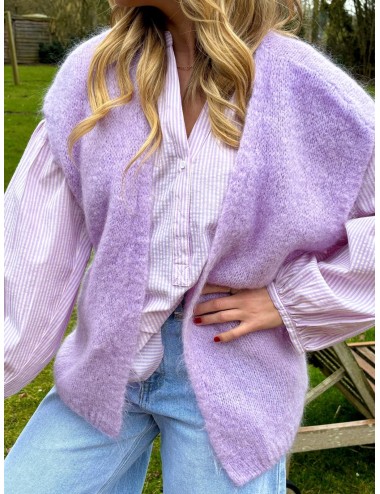 GILET BOLIAM LILAS