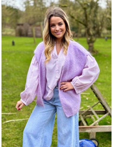 GILET BOLIAM LILAS
