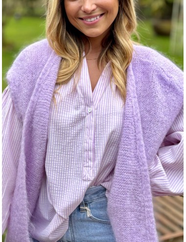 GILET BOLIAM LILAS