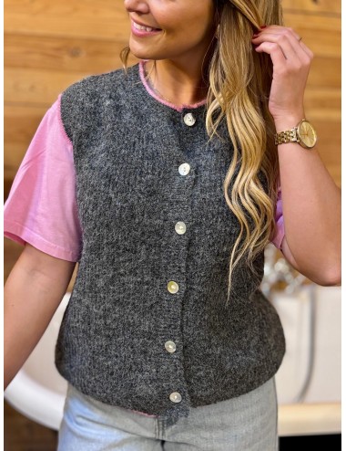 GILET LEDRIAM GRIS