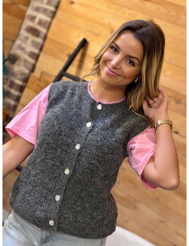 GILET LEDRIAM GRIS