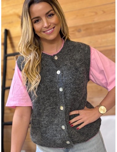 GILET LEDRIAM GRIS