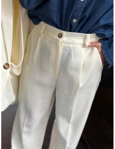 PANTALON YHAN IVOIRE