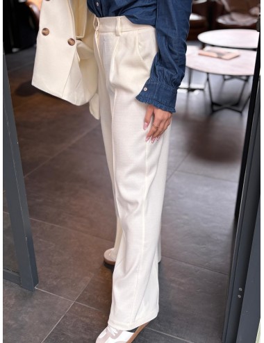 PANTALON YHAN IVOIRE