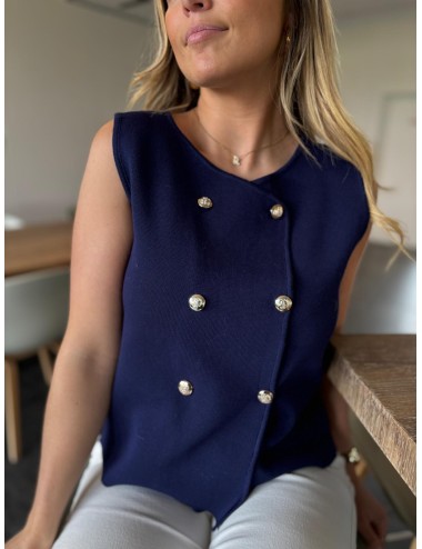 GILET LAAM MARINE