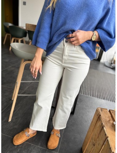 JEANS PRIUNIA BLANC