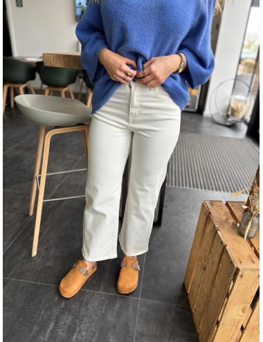 JEANS PRIUNIA BLANC