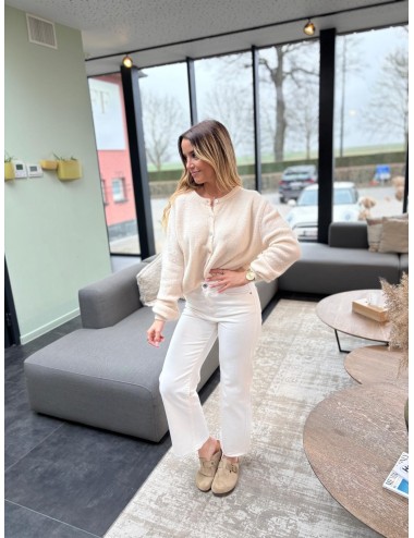 JEANS PRIUNIA BLANC