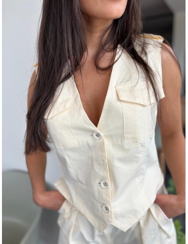 VESTE AXONE ÉCRU