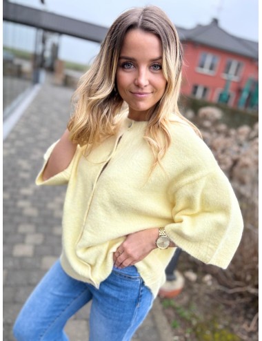 GILET SANYA JAUNE