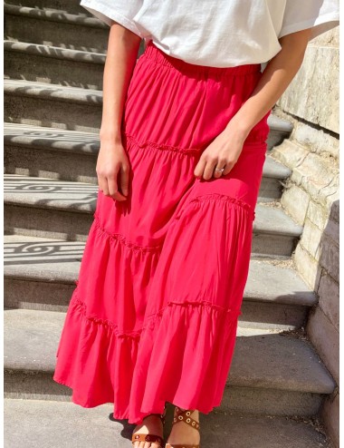 JUPE LITINE ROUGE
