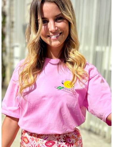 T-SHIRT PRAX ROSE