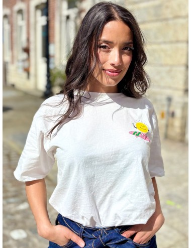 T-SHIRT PRAX BLANC