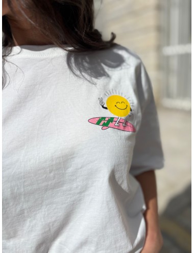 T-SHIRT PRAX BLANC