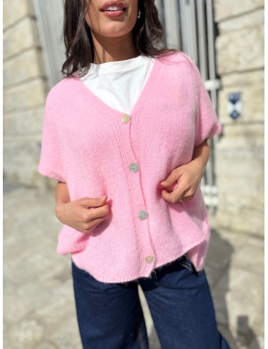 GILET JAIYRUS ROSE