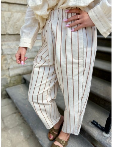 PANTALON JUTILE BEIGE