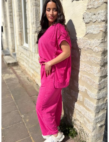 PANTALON JUDITH FUSCHIA