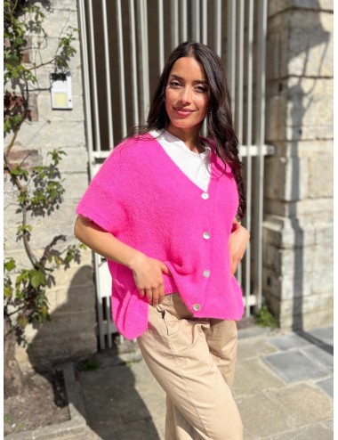 GILET JAIYRUS FUSCHIA