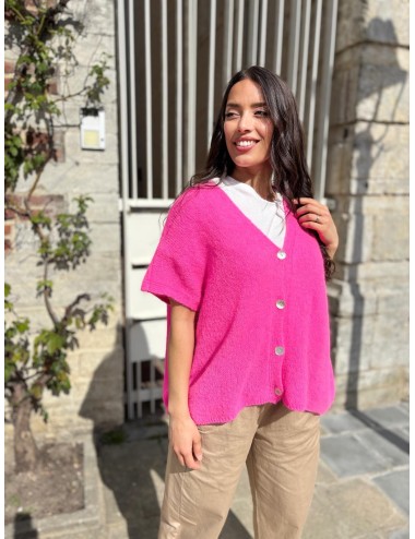GILET JAIYRUS FUSCHIA