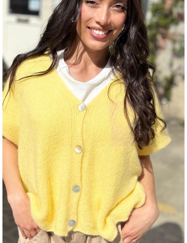 GILET JAIYRUS JAUNE