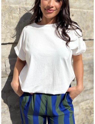 T-SHIRT JAYFOR BLANC