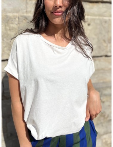 T-SHIRT JAYFOR BLANC