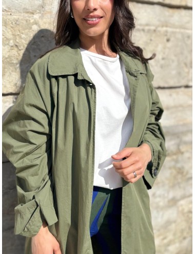 MANTEAU JILNUS KAKI