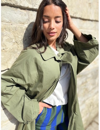 MANTEAU JILNUS KAKI