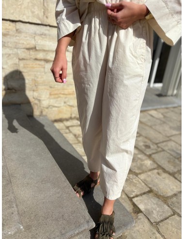 PANTALON JANYA ECRU