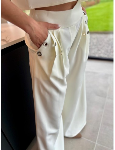 PANTALON ANDIAS ECRU