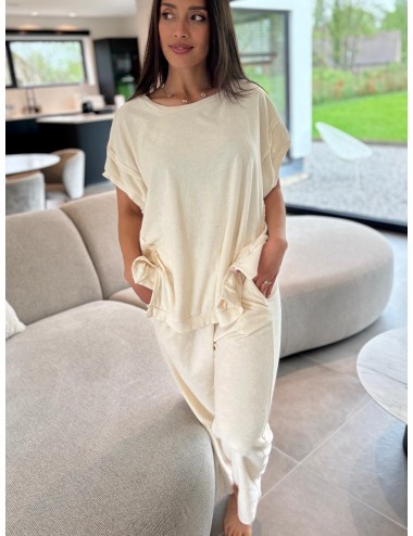 PANTALON JUDITH ECRU