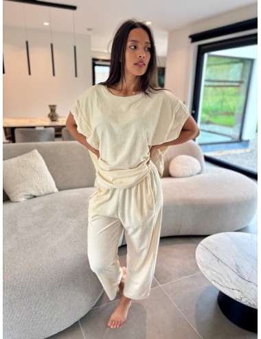 PANTALON JUDITH ECRU