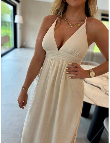 ROBE LOUDOR BEIGE
