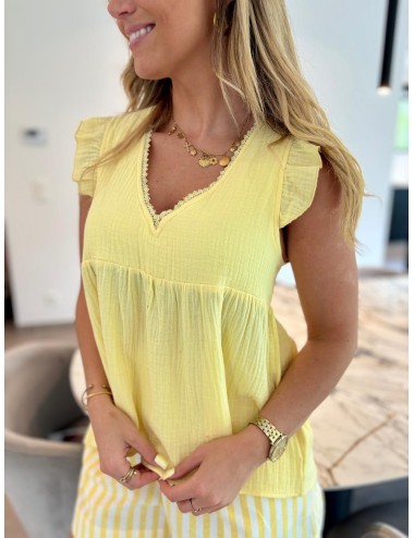 TOP LOUDIAME JAUNE
