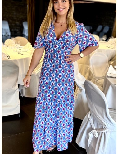 ROBE GABALT BLEUE