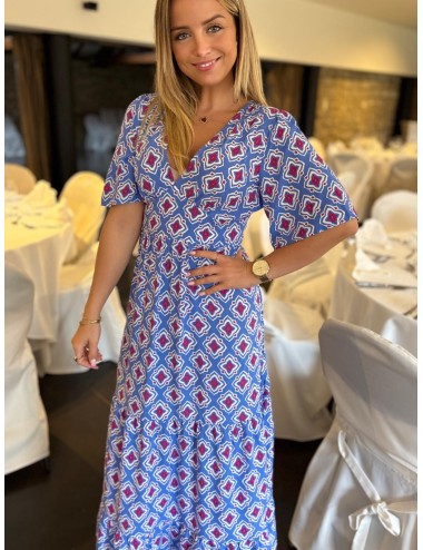 ROBE GABALT BLEUE
