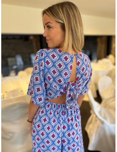 ROBE GABALT BLEUE