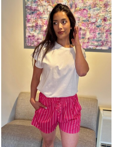 SHORT JUSTIN FUCHSIA