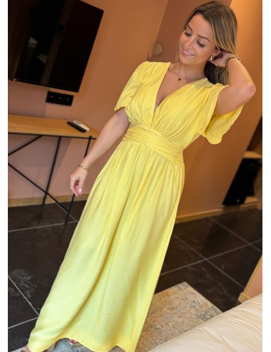 ROBE KRAPS JAUNE