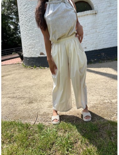 PANTALON JAPAZE ECRU