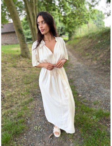ROBE JASMIN ECRU