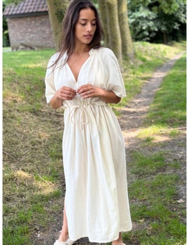 ROBE JASMIN ECRU