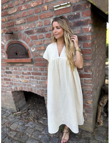 ROBE JESULE ECRU