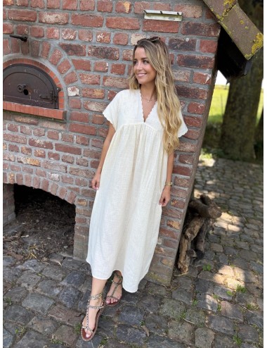 ROBE JESULE ECRU