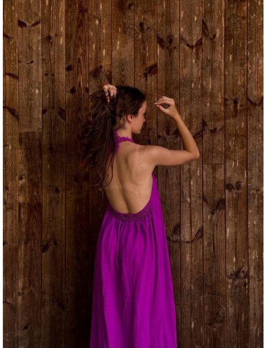 ROBE JAZON MAUVE